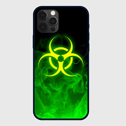 Чехол для iPhone 12 Pro Max BIOHAZARD, цвет: 3D-черный