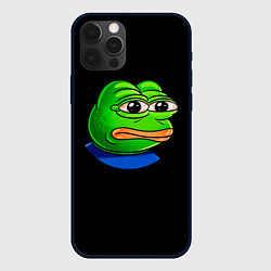 Чехол для iPhone 12 Pro Max Frog, цвет: 3D-черный