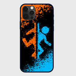 Чехол для iPhone 12 Pro Max PORTAL, цвет: 3D-черный