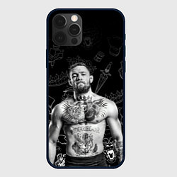 Чехол для iPhone 12 Pro Max CONOR McGREGOR, цвет: 3D-черный