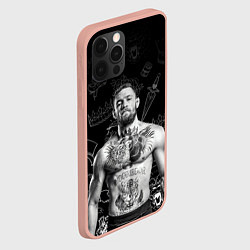 Чехол для iPhone 12 Pro Max CONOR McGREGOR, цвет: 3D-светло-розовый — фото 2