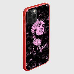 Чехол для iPhone 12 Pro Max LIL PEEP, цвет: 3D-красный — фото 2