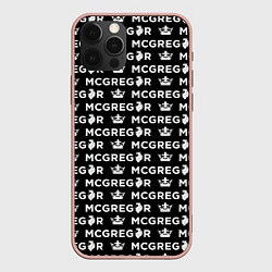 Чехол для iPhone 12 Pro Max Conor McGregor, цвет: 3D-светло-розовый