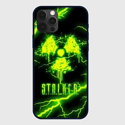 Чехол для iPhone 12 Pro Max STALKER 2, цвет: 3D-черный