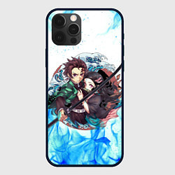 Чехол для iPhone 12 Pro Max KIMETSU NO YAIBA, цвет: 3D-черный