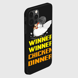 Чехол для iPhone 12 Pro Max Winner Chicken Dinner, цвет: 3D-черный — фото 2