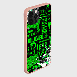 Чехол для iPhone 12 Pro Max BILLIE EILISH, цвет: 3D-светло-розовый — фото 2