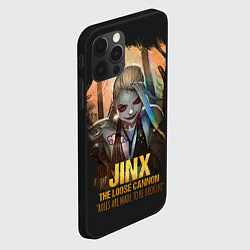 Чехол для iPhone 12 Pro Max Jinx, цвет: 3D-черный — фото 2