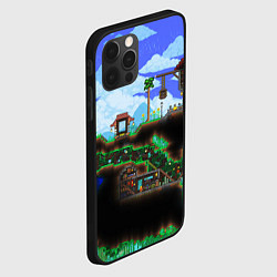 Чехол для iPhone 12 Pro Max TERRARIA, цвет: 3D-черный — фото 2