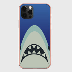 Чехол для iPhone 12 Pro Max IKEA Shark, цвет: 3D-светло-розовый