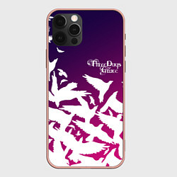 Чехол для iPhone 12 Pro Max Three Days Grace, цвет: 3D-светло-розовый