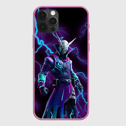 Чехол для iPhone 12 Pro Max FORTNITE, цвет: 3D-малиновый