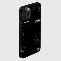 Чехол для iPhone 12 Pro Max BMW, цвет: 3D-черный — фото 2