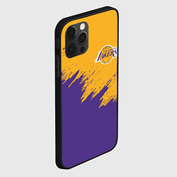 Чехол для iPhone 12 Pro Max LA LAKERS, цвет: 3D-черный — фото 2