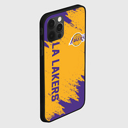 Чехол для iPhone 12 Pro Max LA LAKERS, цвет: 3D-черный — фото 2