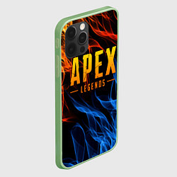 Чехол для iPhone 12 Pro Max APEX LEGENDS, цвет: 3D-салатовый — фото 2