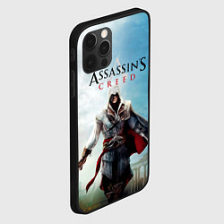 Чехол для iPhone 12 Pro Max Assassins Creed, цвет: 3D-черный — фото 2