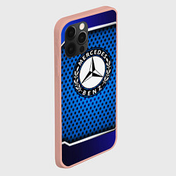 Чехол для iPhone 12 Pro Max MERCEDES-BENZ, цвет: 3D-светло-розовый — фото 2