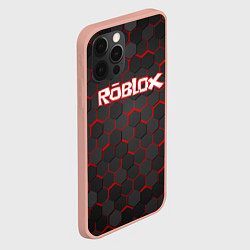 Чехол для iPhone 12 Pro Max ROBLOX, цвет: 3D-светло-розовый — фото 2