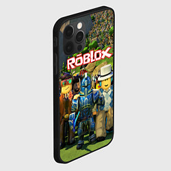 Чехол для iPhone 12 Pro Max ROBLOX, цвет: 3D-черный — фото 2