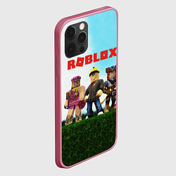 Чехол для iPhone 12 Pro Max ROBLOX, цвет: 3D-малиновый — фото 2