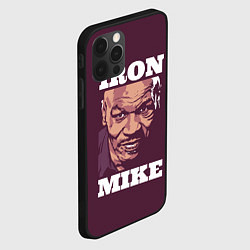 Чехол для iPhone 12 Pro Max Mike Tyson, цвет: 3D-черный — фото 2