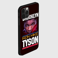 Чехол для iPhone 12 Pro Max Mike Tyson, цвет: 3D-черный — фото 2