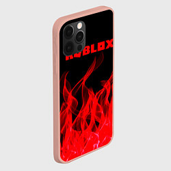 Чехол для iPhone 12 Pro Max ROBLOX, цвет: 3D-светло-розовый — фото 2