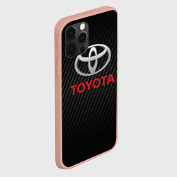 Чехол для iPhone 12 Pro Max TOYOTA, цвет: 3D-светло-розовый — фото 2