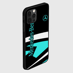 Чехол для iPhone 12 Pro Max Mercedes-Benz, цвет: 3D-черный — фото 2