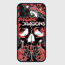 Чехол для iPhone 12 Pro Max Imagine Dragons, цвет: 3D-черный