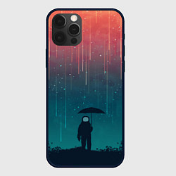 Чехол iPhone 12 Pro Max Космический Дождь