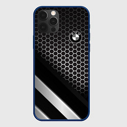 Чехол для iPhone 12 Pro Max BMW, цвет: 3D-тёмно-синий