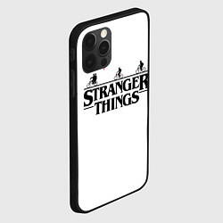 Чехол для iPhone 12 Pro Max STRANGER THINGS, цвет: 3D-черный — фото 2