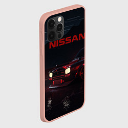 Чехол для iPhone 12 Pro Max NISSAN, цвет: 3D-светло-розовый — фото 2