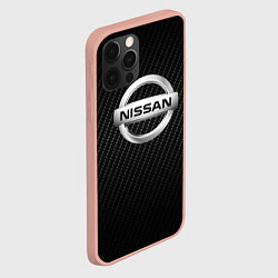 Чехол для iPhone 12 Pro Max NISSAN, цвет: 3D-светло-розовый — фото 2