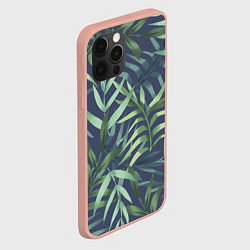 Чехол для iPhone 12 Pro Max Арт из джунглей, цвет: 3D-светло-розовый — фото 2