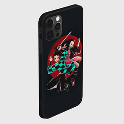 Чехол для iPhone 12 Pro Max KIMETSU NO YAIBA, цвет: 3D-черный — фото 2