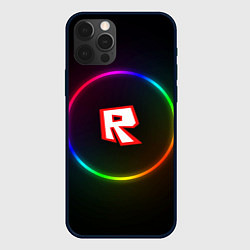 Чехол для iPhone 12 Pro Max Roblox, цвет: 3D-черный