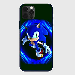 Чехол для iPhone 12 Pro Max SONIC, цвет: 3D-черный