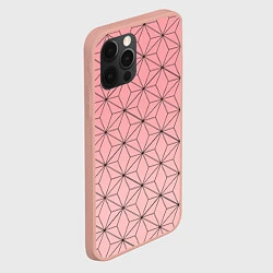 Чехол для iPhone 12 Pro Max NEZUKO KAMADO, цвет: 3D-светло-розовый — фото 2