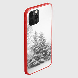 Чехол для iPhone 12 Pro Max Winter Storm, цвет: 3D-красный — фото 2