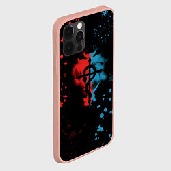 Чехол для iPhone 12 Pro Max Стальной алхимик, цвет: 3D-светло-розовый — фото 2