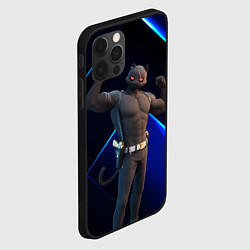 Чехол для iPhone 12 Pro Max Fortnite Meowscles Shadow, цвет: 3D-черный — фото 2