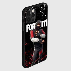 Чехол для iPhone 12 Pro Max FORTNITE IKONIK, цвет: 3D-черный — фото 2