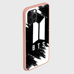 Чехол для iPhone 12 Pro Max BTS, цвет: 3D-светло-розовый — фото 2