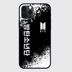 Чехол для iPhone 12 Pro Max BTS, цвет: 3D-черный