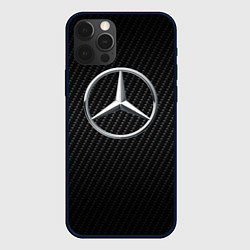 Чехол для iPhone 12 Pro Max MERCEDES, цвет: 3D-черный