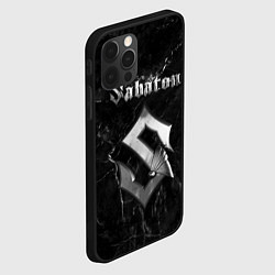 Чехол для iPhone 12 Pro Max SABATON, цвет: 3D-черный — фото 2