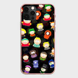 Чехол для iPhone 12 Pro Max ЮЖНЫЙ ПАРК, цвет: 3D-светло-розовый